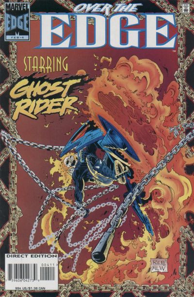 Cover for Over the Edge (Marvel, 1995 series) #4