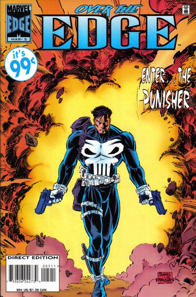 Cover for Over the Edge (Marvel, 1995 series) #5