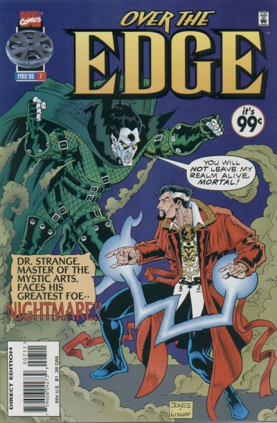 Cover for Over the Edge (Marvel, 1995 series) #7