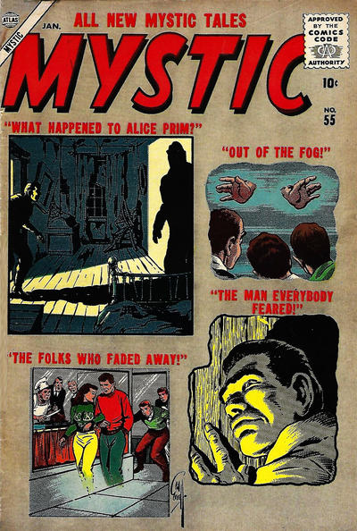Cover for Mystic (Marvel, 1951 series) #55