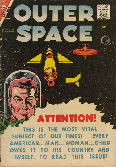 Cover for Outer Space (Charlton, 1958 series) #17
