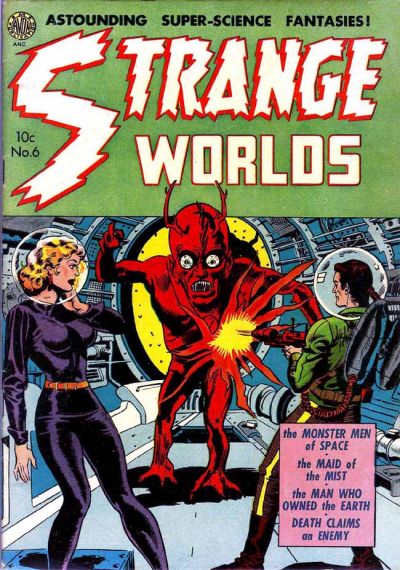 Cover for Strange Worlds (Avon, 1950 series) #6