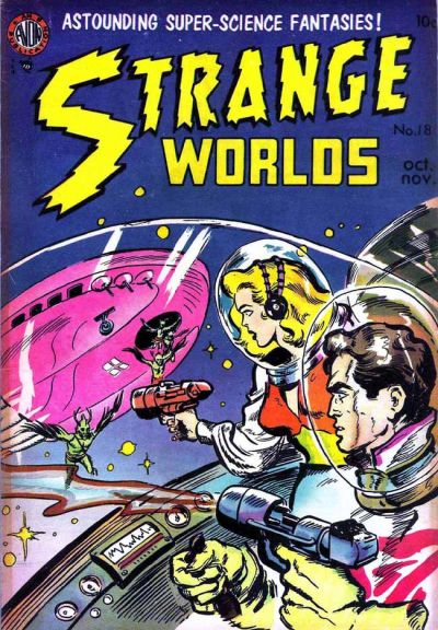 Cover for Strange Worlds (Avon, 1950 series) #18