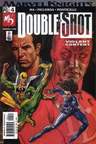 Cover for Marvel Knights Double Shot (Marvel, 2002 series) #4