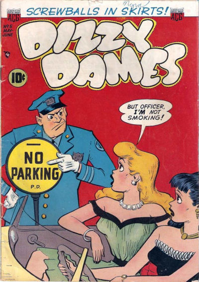 Cover for Dizzy Dames (American Comics Group, 1952 series) #5