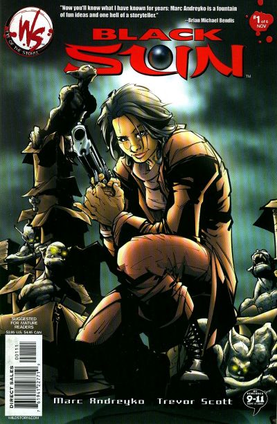 Cover for Black Sun (DC, 2002 series) #1 [Crouching Cover]