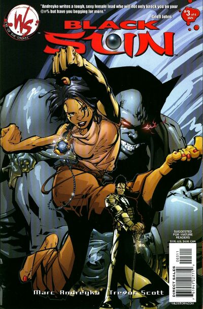 Cover for Black Sun (DC, 2002 series) #3
