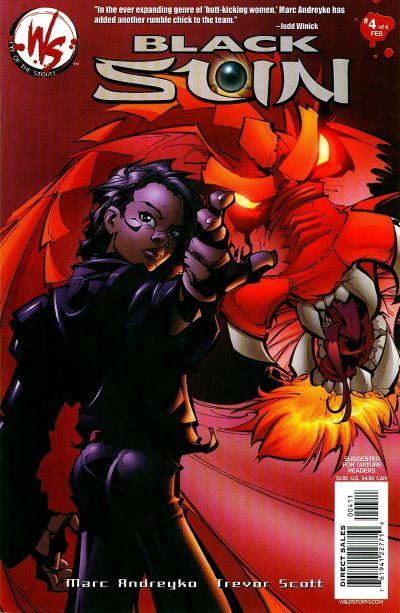 Cover for Black Sun (DC, 2002 series) #4