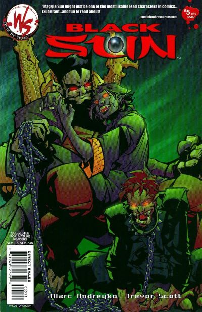 Cover for Black Sun (DC, 2002 series) #5