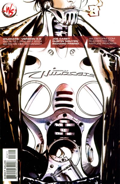 Cover for Wildcats Version 3.0 (DC, 2002 series) #16