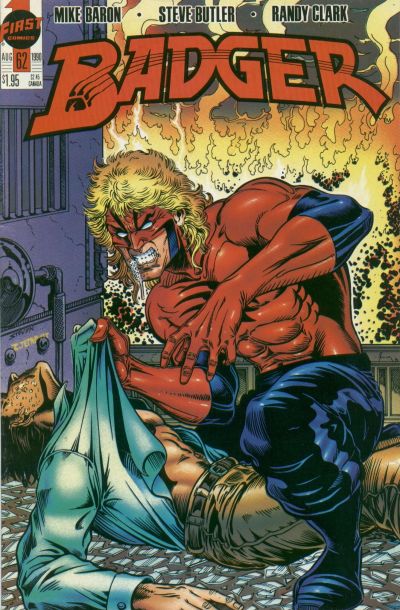 Cover for The Badger (First, 1985 series) #62