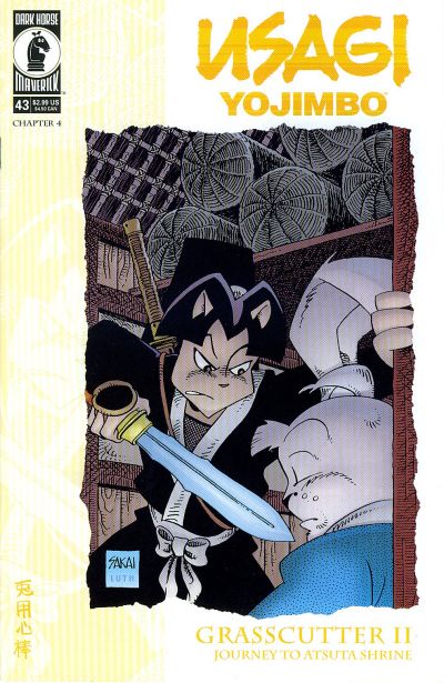 Cover for Usagi Yojimbo (Dark Horse, 1996 series) #43