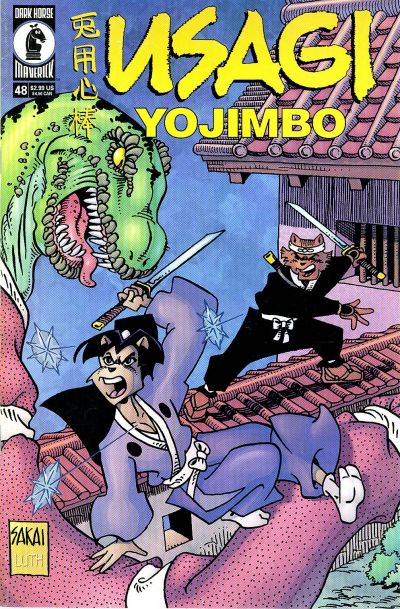 Cover for Usagi Yojimbo (Dark Horse, 1996 series) #48
