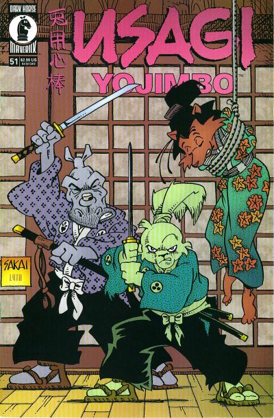 Cover for Usagi Yojimbo (Dark Horse, 1996 series) #51