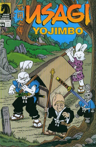 Cover for Usagi Yojimbo (Dark Horse, 1996 series) #64
