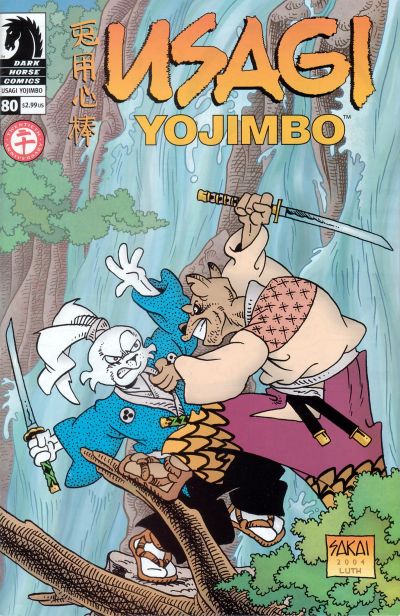 Cover for Usagi Yojimbo (Dark Horse, 1996 series) #80