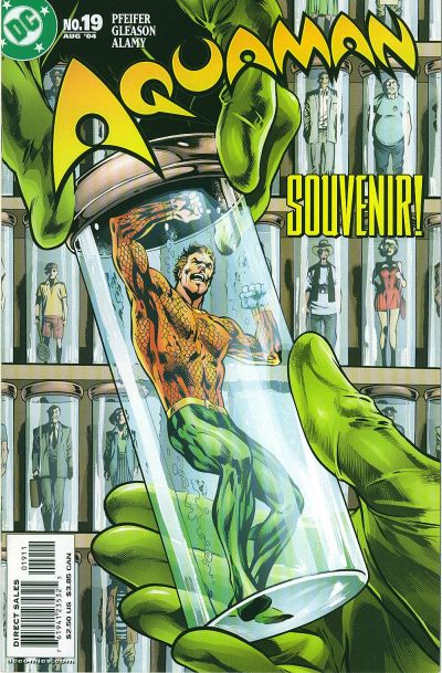 Cover for Aquaman (DC, 2003 series) #19