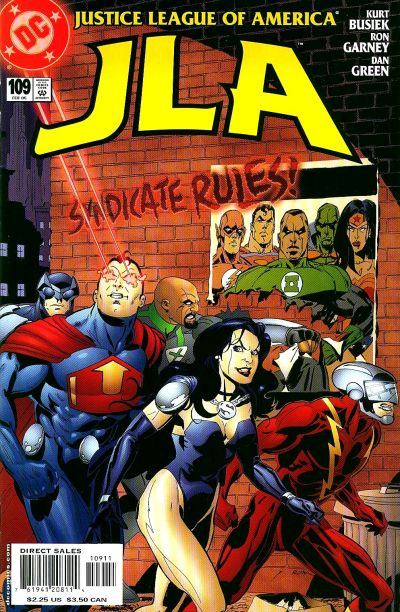 Cover for JLA (DC, 1997 series) #109 [Direct Sales]
