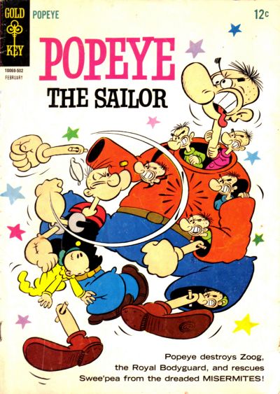 Cover for Popeye the Sailor (Western, 1962 series) #75