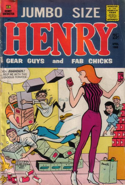 Cover for Henry Brewster (M.F. Enterprises, 1966 series) #2
