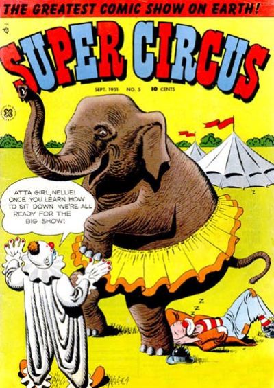 Cover for Super Circus (Cross, 1951 series) #5