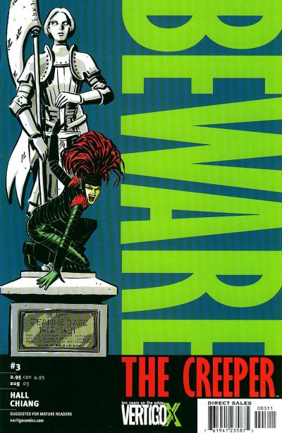 Cover for Beware the Creeper (DC, 2003 series) #3