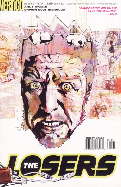 Cover for The Losers (DC, 2003 series) #8