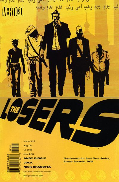 Cover for The Losers (DC, 2003 series) #13