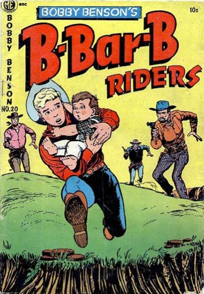 Cover for Bobby Benson's B-Bar-B Riders (Magazine Enterprises, 1950 series) #20