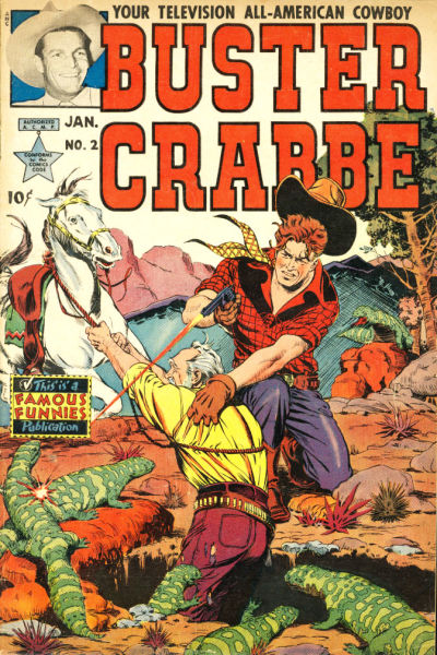 Cover for Buster Crabbe (Eastern Color, 1951 series) #2