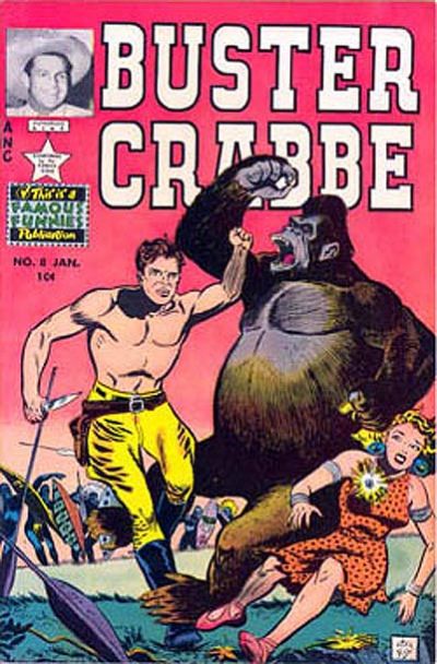 Cover for Buster Crabbe (Eastern Color, 1951 series) #8