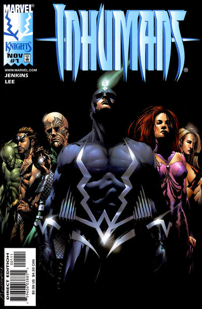 Cover for Inhumans (Marvel, 1998 series) #1 [Direct]