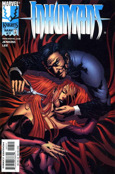Cover for Inhumans (Marvel, 1998 series) #7