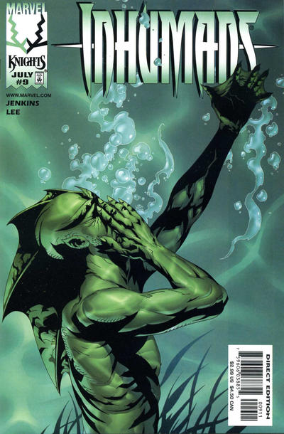 Cover for Inhumans (Marvel, 1998 series) #9