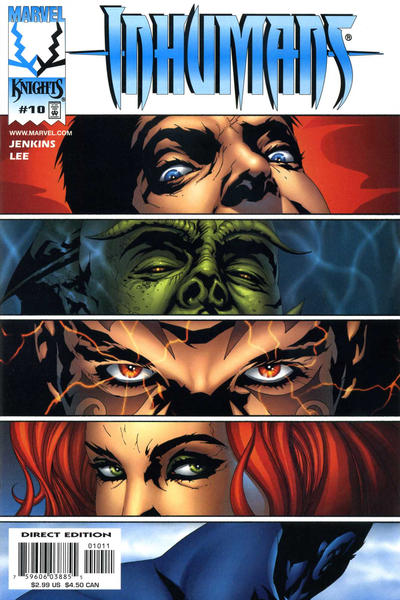 Cover for Inhumans (Marvel, 1998 series) #10