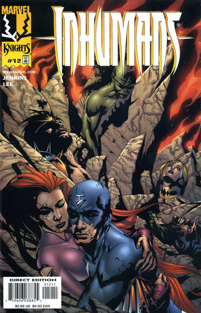 Cover for Inhumans (Marvel, 1998 series) #12