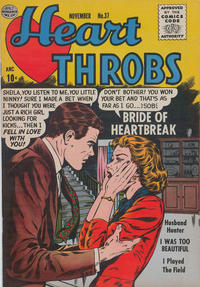 Cover Thumbnail for Heart Throbs (Quality Comics, 1949 series) #37