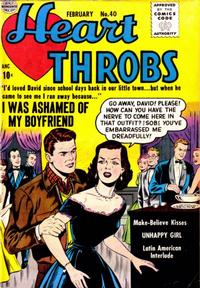 Cover for Heart Throbs (Quality Comics, 1949 series) #40