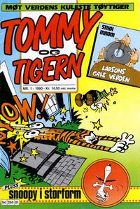 Cover Thumbnail for Tommy og Tigern (Bladkompaniet / Schibsted, 1989 series) #1/1990
