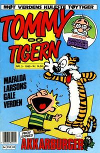 Cover Thumbnail for Tommy og Tigern (Bladkompaniet / Schibsted, 1989 series) #5/1990