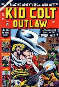 Cover for Kid Colt Outlaw (Marvel, 1949 series) #28