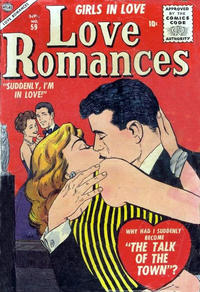 Cover for Love Romances (Marvel, 1949 series) #59
