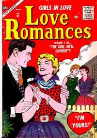 Cover Thumbnail for Love Romances (Marvel, 1949 series) #61
