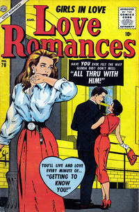 Cover for Love Romances (Marvel, 1949 series) #70