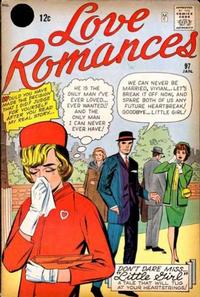 Cover Thumbnail for Love Romances (Marvel, 1949 series) #97 [Black Circle]