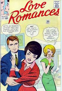 Cover for Love Romances (Marvel, 1949 series) #105
