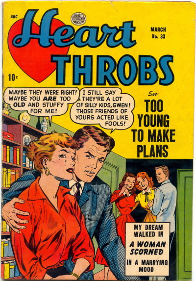 Cover for Heart Throbs (Quality Comics, 1949 series) #33