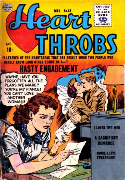 Cover for Heart Throbs (Quality Comics, 1949 series) #43