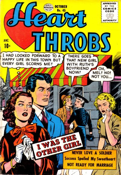 Cover for Heart Throbs (Quality Comics, 1949 series) #45