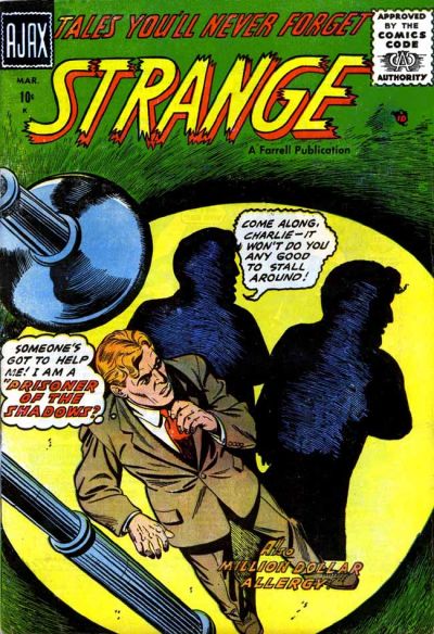 Cover for Strange (Farrell, 1957 series) #1